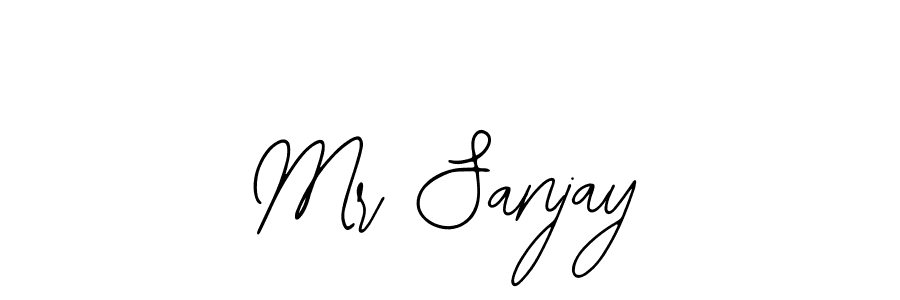 Similarly Bearetta-2O07w is the best handwritten signature design. Signature creator online .You can use it as an online autograph creator for name Mr Sanjay. Mr Sanjay signature style 12 images and pictures png