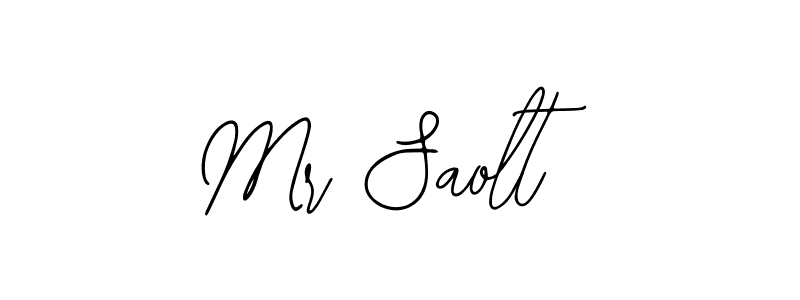if you are searching for the best signature style for your name Mr Saolt. so please give up your signature search. here we have designed multiple signature styles  using Bearetta-2O07w. Mr Saolt signature style 12 images and pictures png