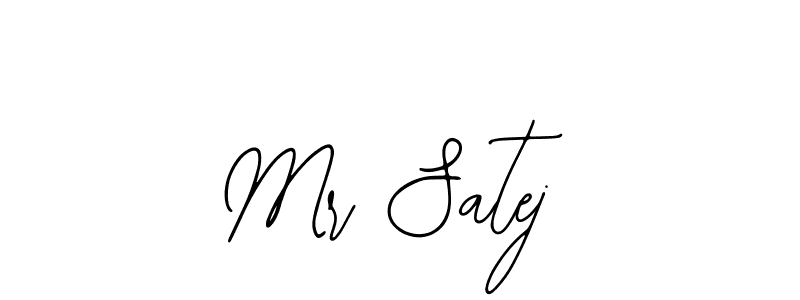 Also You can easily find your signature by using the search form. We will create Mr Satej name handwritten signature images for you free of cost using Bearetta-2O07w sign style. Mr Satej signature style 12 images and pictures png