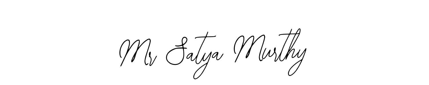 Create a beautiful signature design for name Mr Satya Murthy. With this signature (Bearetta-2O07w) fonts, you can make a handwritten signature for free. Mr Satya Murthy signature style 12 images and pictures png