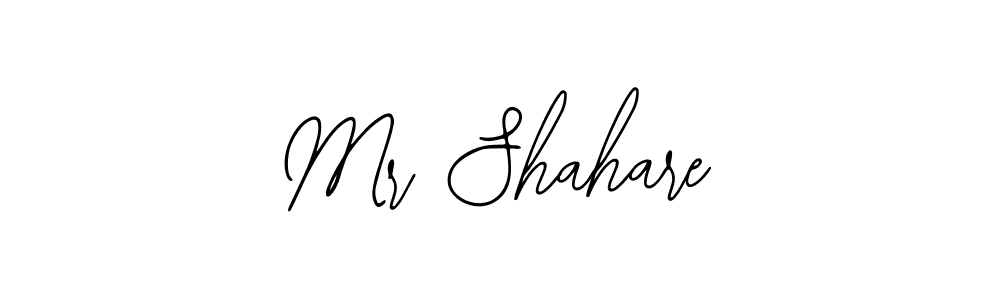 How to make Mr Shahare signature? Bearetta-2O07w is a professional autograph style. Create handwritten signature for Mr Shahare name. Mr Shahare signature style 12 images and pictures png