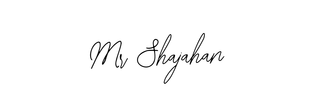 Also we have Mr Shajahan name is the best signature style. Create professional handwritten signature collection using Bearetta-2O07w autograph style. Mr Shajahan signature style 12 images and pictures png