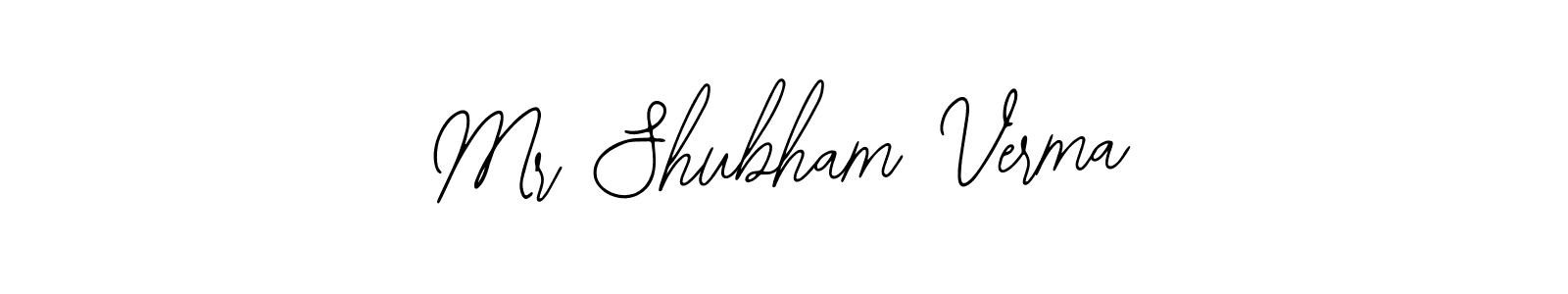 Use a signature maker to create a handwritten signature online. With this signature software, you can design (Bearetta-2O07w) your own signature for name Mr Shubham Verma. Mr Shubham Verma signature style 12 images and pictures png