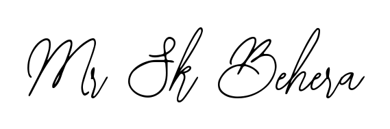 Get an exclusive digital autograph for Mr Sk Behera. The Bearetta-2O07w typeface captures the charm of real penmanship on paper. Mr Sk Behera signature style 12 images and pictures png
