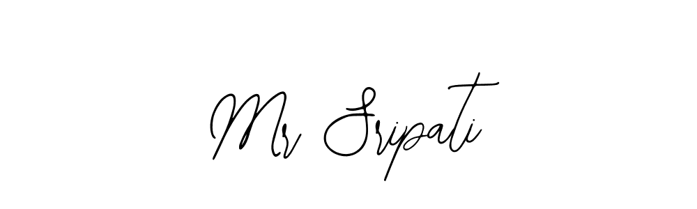 Use a signature maker to create a handwritten signature online. With this signature software, you can design (Bearetta-2O07w) your own signature for name Mr Sripati. Mr Sripati signature style 12 images and pictures png