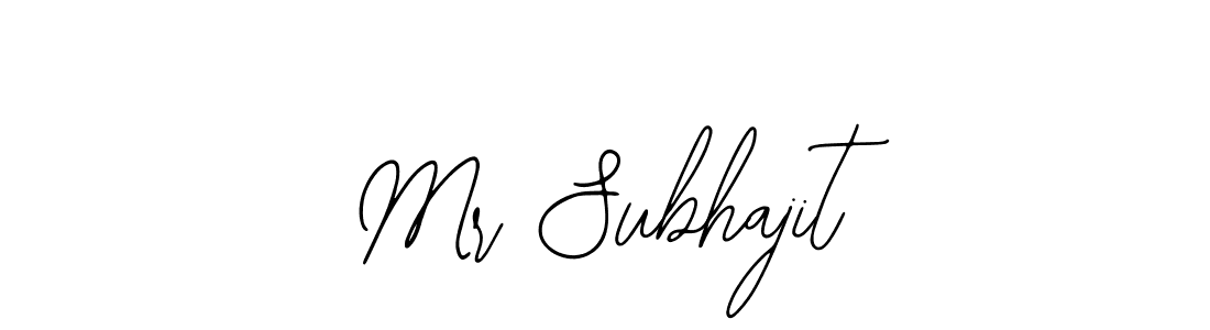 Bearetta-2O07w is a professional signature style that is perfect for those who want to add a touch of class to their signature. It is also a great choice for those who want to make their signature more unique. Get Mr Subhajit name to fancy signature for free. Mr Subhajit signature style 12 images and pictures png