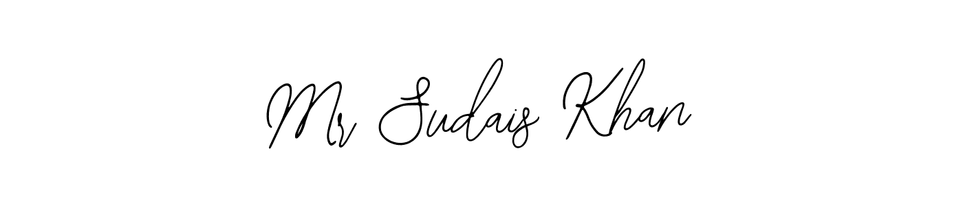 Also we have Mr Sudais Khan name is the best signature style. Create professional handwritten signature collection using Bearetta-2O07w autograph style. Mr Sudais Khan signature style 12 images and pictures png