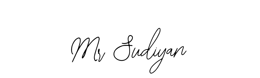 Also You can easily find your signature by using the search form. We will create Mr Sudiyan name handwritten signature images for you free of cost using Bearetta-2O07w sign style. Mr Sudiyan signature style 12 images and pictures png