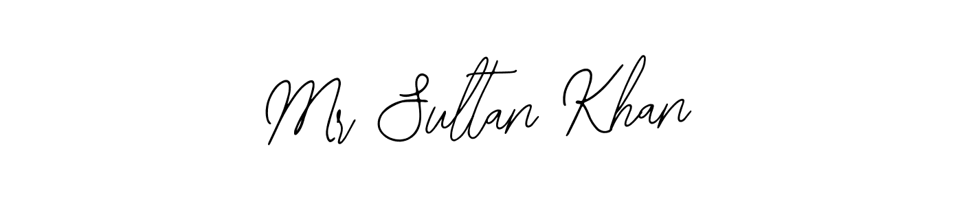 Use a signature maker to create a handwritten signature online. With this signature software, you can design (Bearetta-2O07w) your own signature for name Mr Sultan Khan. Mr Sultan Khan signature style 12 images and pictures png