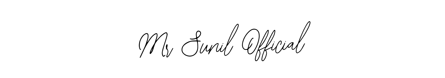 if you are searching for the best signature style for your name Mr Sunil Official. so please give up your signature search. here we have designed multiple signature styles  using Bearetta-2O07w. Mr Sunil Official signature style 12 images and pictures png