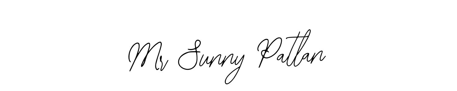 Also You can easily find your signature by using the search form. We will create Mr Sunny Patlan name handwritten signature images for you free of cost using Bearetta-2O07w sign style. Mr Sunny Patlan signature style 12 images and pictures png