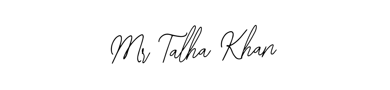 How to make Mr Talha Khan signature? Bearetta-2O07w is a professional autograph style. Create handwritten signature for Mr Talha Khan name. Mr Talha Khan signature style 12 images and pictures png