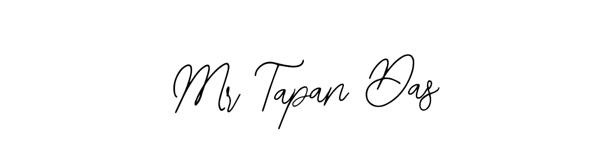 You should practise on your own different ways (Bearetta-2O07w) to write your name (Mr Tapan Das) in signature. don't let someone else do it for you. Mr Tapan Das signature style 12 images and pictures png