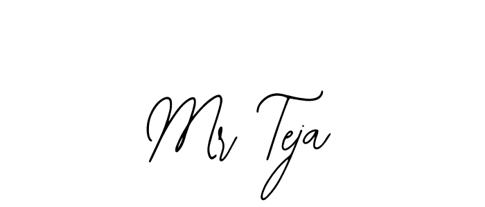 It looks lik you need a new signature style for name Mr Teja. Design unique handwritten (Bearetta-2O07w) signature with our free signature maker in just a few clicks. Mr Teja signature style 12 images and pictures png