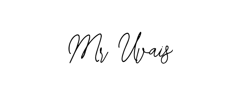 Design your own signature with our free online signature maker. With this signature software, you can create a handwritten (Bearetta-2O07w) signature for name Mr Uvais. Mr Uvais signature style 12 images and pictures png
