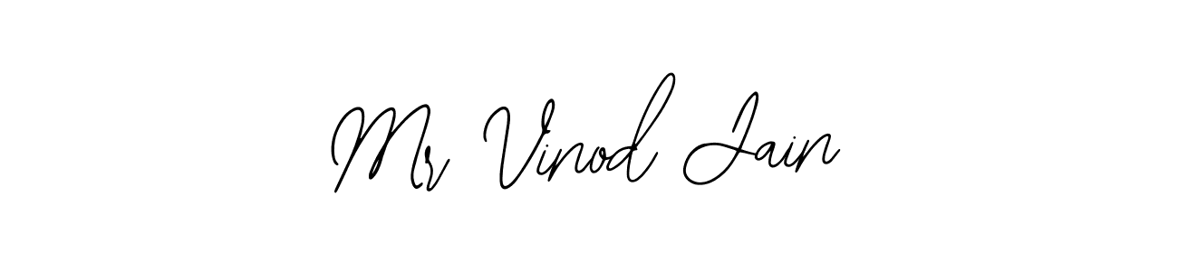 if you are searching for the best signature style for your name Mr Vinod Jain. so please give up your signature search. here we have designed multiple signature styles  using Bearetta-2O07w. Mr Vinod Jain signature style 12 images and pictures png