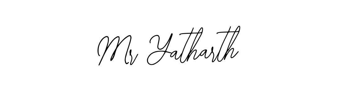 Make a beautiful signature design for name Mr Yatharth. With this signature (Bearetta-2O07w) style, you can create a handwritten signature for free. Mr Yatharth signature style 12 images and pictures png