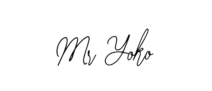 How to Draw Mr Yoko signature style? Bearetta-2O07w is a latest design signature styles for name Mr Yoko. Mr Yoko signature style 12 images and pictures png