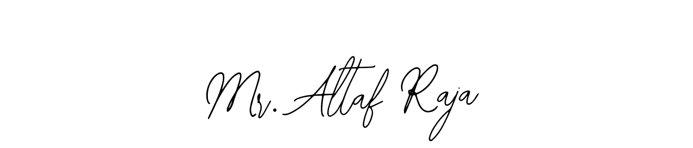 if you are searching for the best signature style for your name Mr. Altaf Raja. so please give up your signature search. here we have designed multiple signature styles  using Bearetta-2O07w. Mr. Altaf Raja signature style 12 images and pictures png