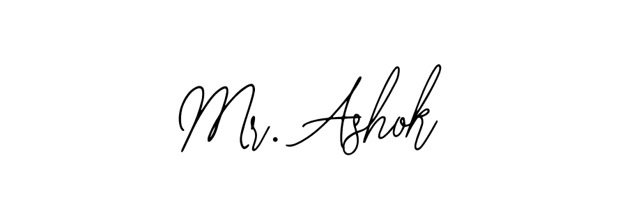 Mr. Ashok stylish signature style. Best Handwritten Sign (Bearetta-2O07w) for my name. Handwritten Signature Collection Ideas for my name Mr. Ashok. Mr. Ashok signature style 12 images and pictures png