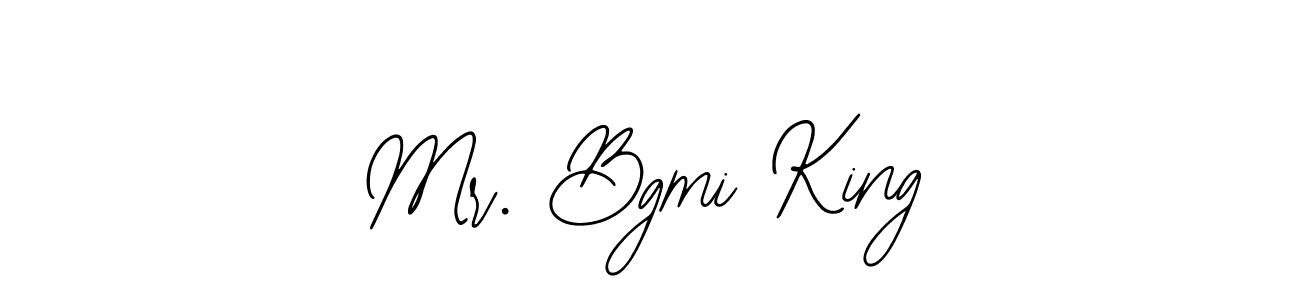 Make a beautiful signature design for name Mr. Bgmi King. Use this online signature maker to create a handwritten signature for free. Mr. Bgmi King signature style 12 images and pictures png