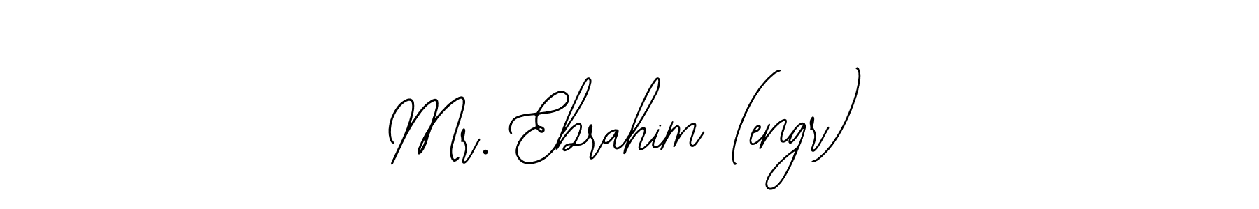 Also You can easily find your signature by using the search form. We will create Mr. Ebrahim (engr) name handwritten signature images for you free of cost using Bearetta-2O07w sign style. Mr. Ebrahim (engr) signature style 12 images and pictures png