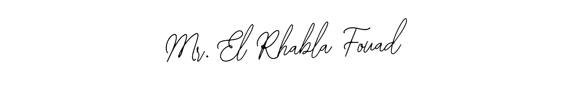 Create a beautiful signature design for name Mr. El Rhabla Fouad. With this signature (Bearetta-2O07w) fonts, you can make a handwritten signature for free. Mr. El Rhabla Fouad signature style 12 images and pictures png
