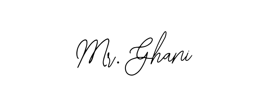 Also You can easily find your signature by using the search form. We will create Mr. Ghani name handwritten signature images for you free of cost using Bearetta-2O07w sign style. Mr. Ghani signature style 12 images and pictures png