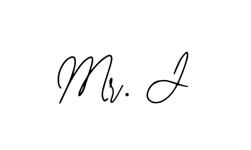You should practise on your own different ways (Bearetta-2O07w) to write your name (Mr. J) in signature. don't let someone else do it for you. Mr. J signature style 12 images and pictures png