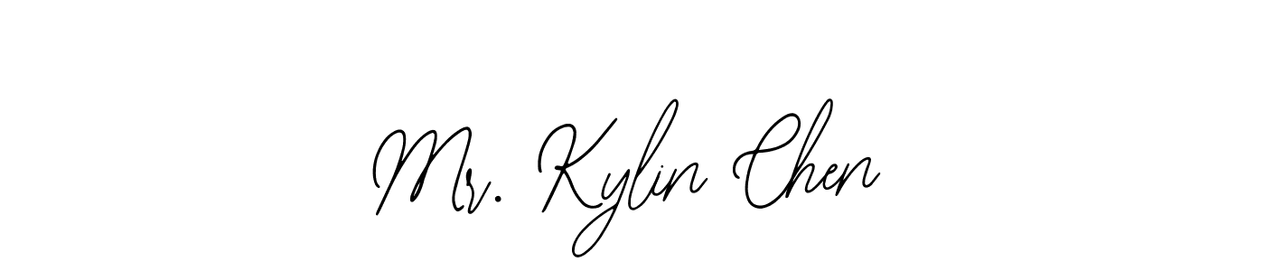 Design your own signature with our free online signature maker. With this signature software, you can create a handwritten (Bearetta-2O07w) signature for name Mr. Kylin Chen. Mr. Kylin Chen signature style 12 images and pictures png