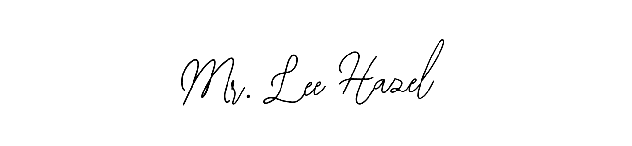 Also we have Mr. Lee Hazel name is the best signature style. Create professional handwritten signature collection using Bearetta-2O07w autograph style. Mr. Lee Hazel signature style 12 images and pictures png