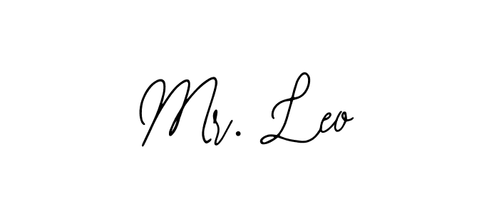 Design your own signature with our free online signature maker. With this signature software, you can create a handwritten (Bearetta-2O07w) signature for name Mr. Leo. Mr. Leo signature style 12 images and pictures png
