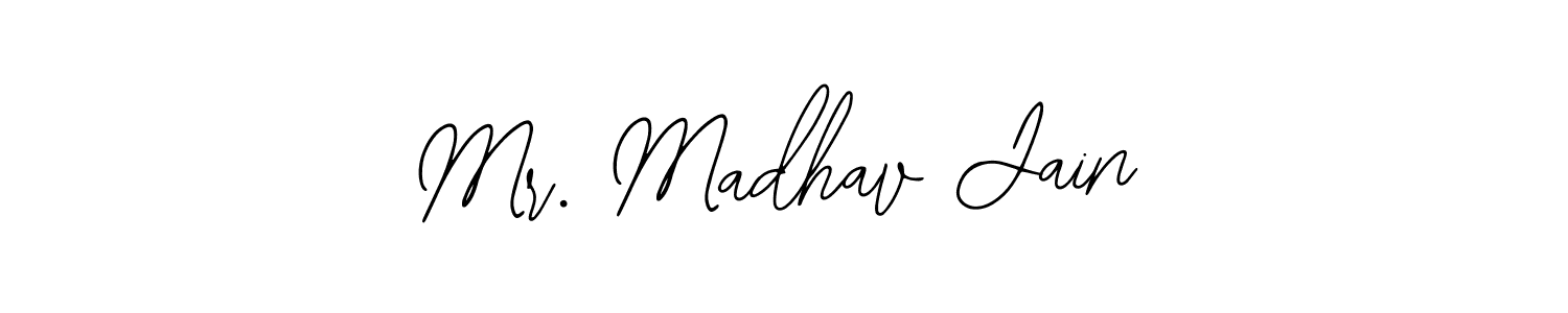 Make a beautiful signature design for name Mr. Madhav Jain. Use this online signature maker to create a handwritten signature for free. Mr. Madhav Jain signature style 12 images and pictures png