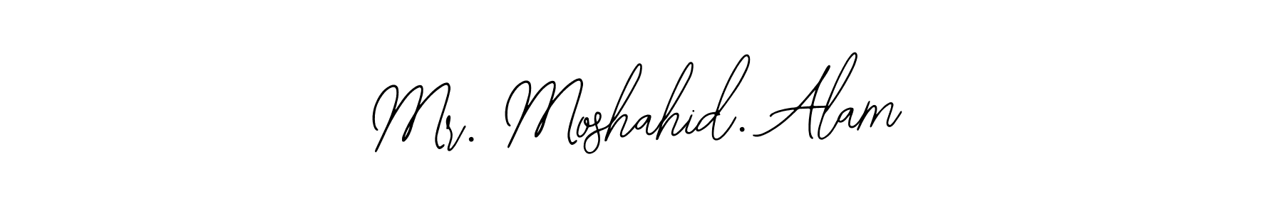 if you are searching for the best signature style for your name Mr. Moshahid. Alam. so please give up your signature search. here we have designed multiple signature styles  using Bearetta-2O07w. Mr. Moshahid. Alam signature style 12 images and pictures png