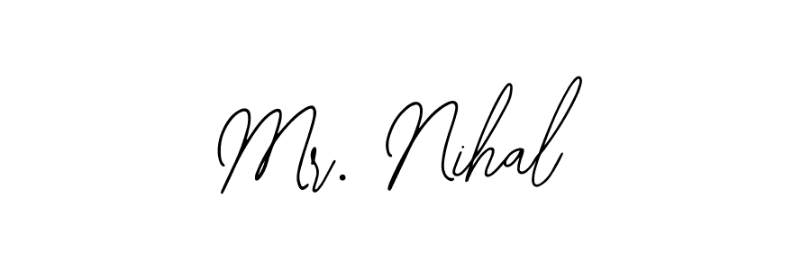 Create a beautiful signature design for name Mr. Nihal. With this signature (Bearetta-2O07w) fonts, you can make a handwritten signature for free. Mr. Nihal signature style 12 images and pictures png