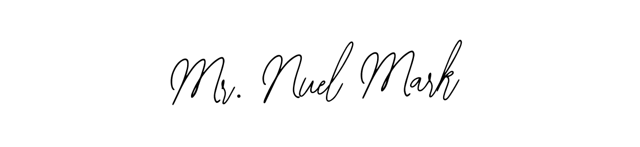 Make a beautiful signature design for name Mr. Nuel Mark. With this signature (Bearetta-2O07w) style, you can create a handwritten signature for free. Mr. Nuel Mark signature style 12 images and pictures png