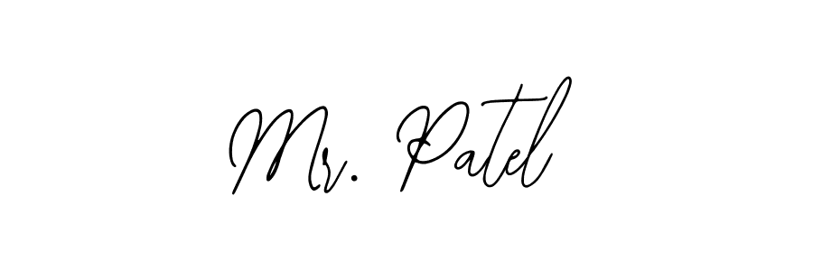 Check out images of Autograph of Mr. Patel name. Actor Mr. Patel Signature Style. Bearetta-2O07w is a professional sign style online. Mr. Patel signature style 12 images and pictures png