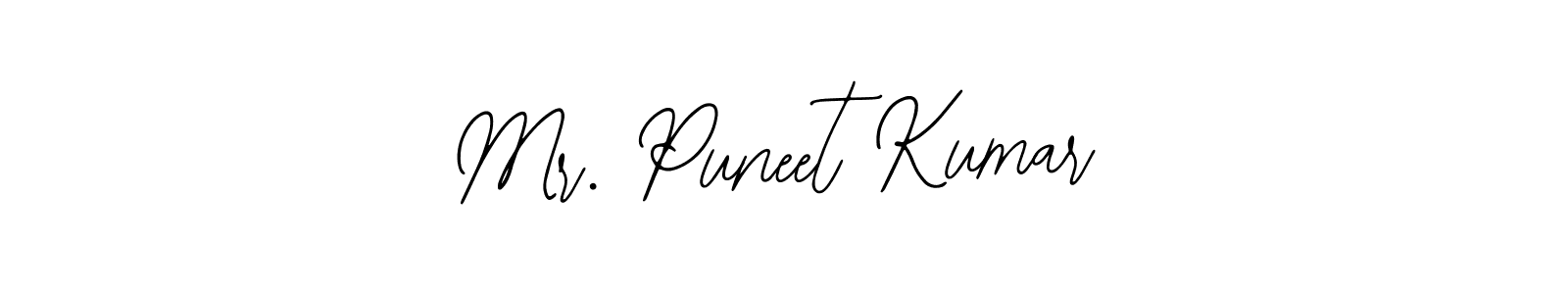 It looks lik you need a new signature style for name Mr. Puneet Kumar. Design unique handwritten (Bearetta-2O07w) signature with our free signature maker in just a few clicks. Mr. Puneet Kumar signature style 12 images and pictures png