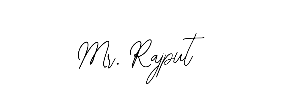 if you are searching for the best signature style for your name Mr. Rajput. so please give up your signature search. here we have designed multiple signature styles  using Bearetta-2O07w. Mr. Rajput signature style 12 images and pictures png