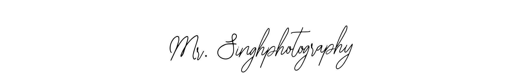 Make a beautiful signature design for name Mr. Singhphotography. With this signature (Bearetta-2O07w) style, you can create a handwritten signature for free. Mr. Singhphotography signature style 12 images and pictures png