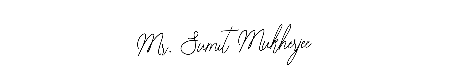 How to make Mr. Sumit Mukherjee signature? Bearetta-2O07w is a professional autograph style. Create handwritten signature for Mr. Sumit Mukherjee name. Mr. Sumit Mukherjee signature style 12 images and pictures png
