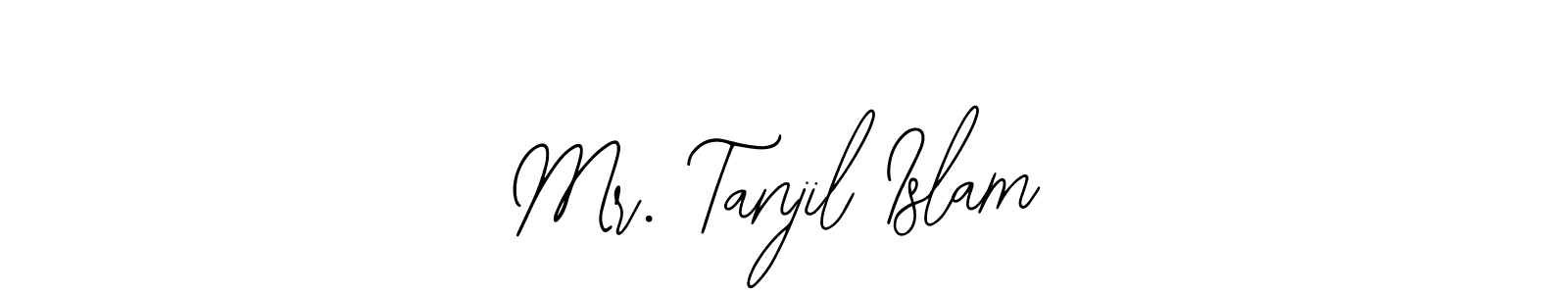 How to make Mr. Tanjil Islam signature? Bearetta-2O07w is a professional autograph style. Create handwritten signature for Mr. Tanjil Islam name. Mr. Tanjil Islam signature style 12 images and pictures png