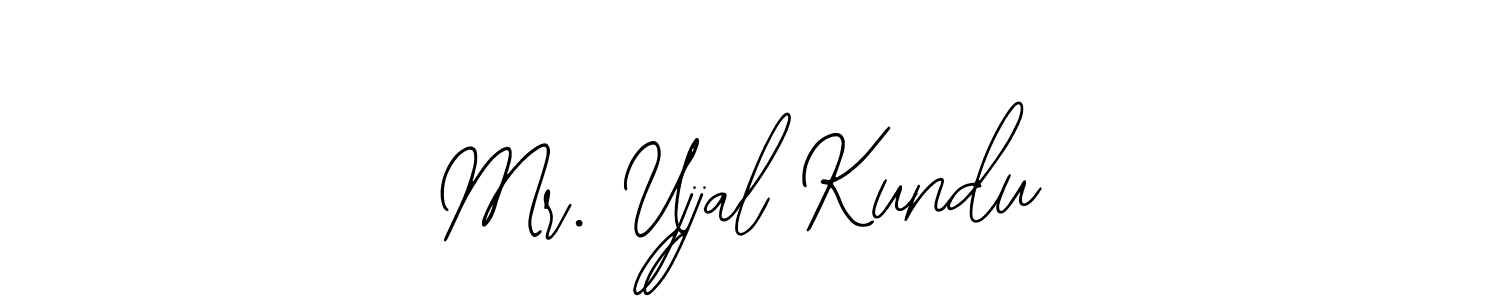 The best way (Bearetta-2O07w) to make a short signature is to pick only two or three words in your name. The name Mr. Ujjal Kundu include a total of six letters. For converting this name. Mr. Ujjal Kundu signature style 12 images and pictures png