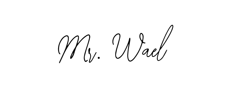 The best way (Bearetta-2O07w) to make a short signature is to pick only two or three words in your name. The name Mr. Wael include a total of six letters. For converting this name. Mr. Wael signature style 12 images and pictures png