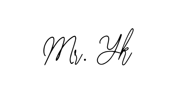 Bearetta-2O07w is a professional signature style that is perfect for those who want to add a touch of class to their signature. It is also a great choice for those who want to make their signature more unique. Get Mr. Yk name to fancy signature for free. Mr. Yk signature style 12 images and pictures png