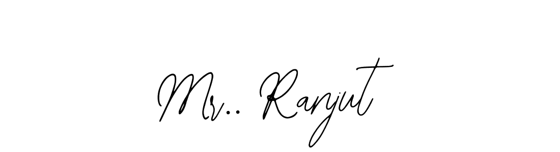 How to Draw Mr.. Ranjut signature style? Bearetta-2O07w is a latest design signature styles for name Mr.. Ranjut. Mr.. Ranjut signature style 12 images and pictures png