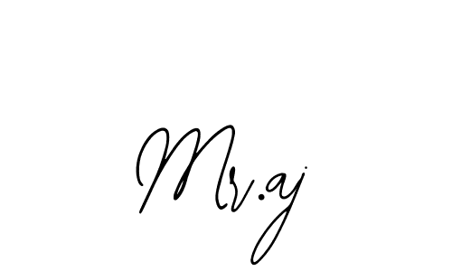 if you are searching for the best signature style for your name Mr.aj. so please give up your signature search. here we have designed multiple signature styles  using Bearetta-2O07w. Mr.aj signature style 12 images and pictures png