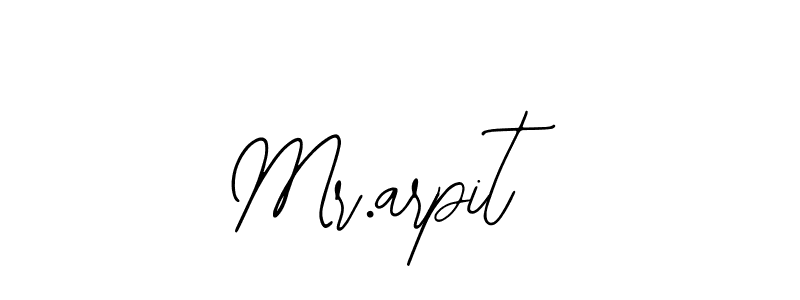 You should practise on your own different ways (Bearetta-2O07w) to write your name (Mr.arpit) in signature. don't let someone else do it for you. Mr.arpit signature style 12 images and pictures png