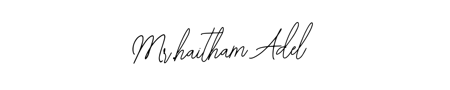 Mr.haitham Adel stylish signature style. Best Handwritten Sign (Bearetta-2O07w) for my name. Handwritten Signature Collection Ideas for my name Mr.haitham Adel. Mr.haitham Adel signature style 12 images and pictures png