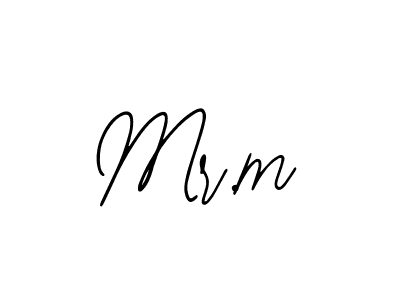 Use a signature maker to create a handwritten signature online. With this signature software, you can design (Bearetta-2O07w) your own signature for name Mr.m. Mr.m signature style 12 images and pictures png